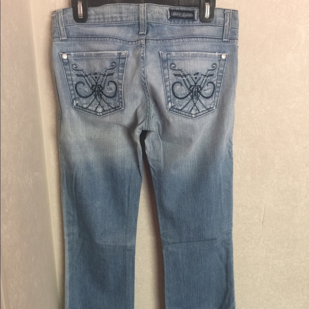 Rock & Republic Phoenix Roth Jeans Oxygen Wash 27 - Picture 6 of 6